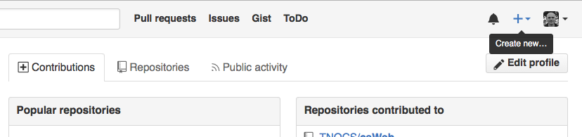 Creating a Repository on GitHub (Step 1)