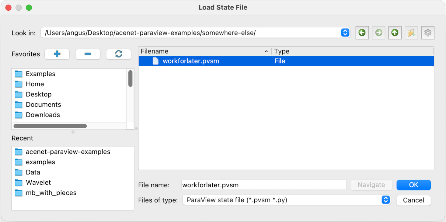 Load state new computer